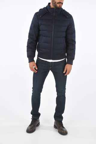 CC COLLECTION Removible Hood Two Pocket Down Jacklet 