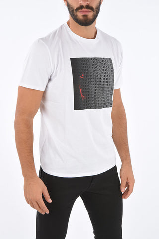 T-Shirt Girocollo Stampata