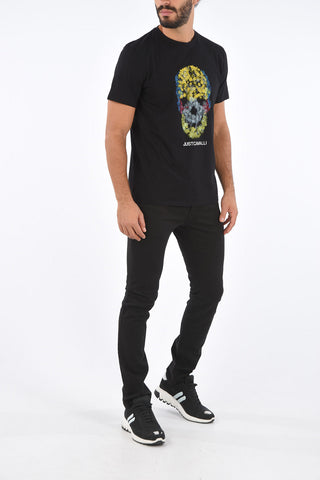 Printed T-Shirt with Strass