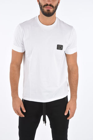 Cotton Slim Fit PIERCED T-Shirt