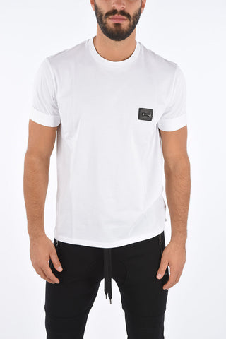 Cotton Slim Fit PIERCED T-Shirt