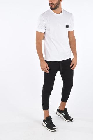 Cotton Slim Fit PIERCED T-Shirt