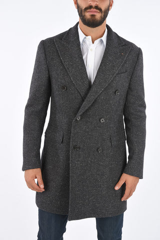 CC COLLECTION Cappotto Doppiopetto in Cashmere e Seta