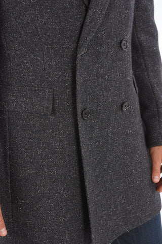 CC COLLECTION Cappotto Doppiopetto in Cashmere e Seta