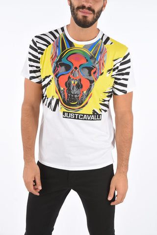 T-shirt con Fantasia Astratta