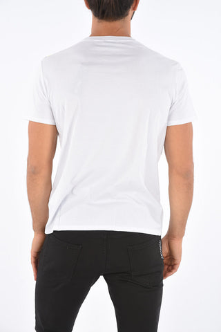 T-shirt con Fantasia Astratta