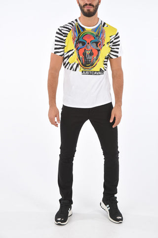 T-shirt con Fantasia Astratta