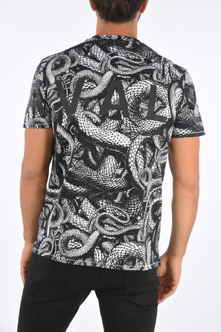 Snake Printed T-Shirt 