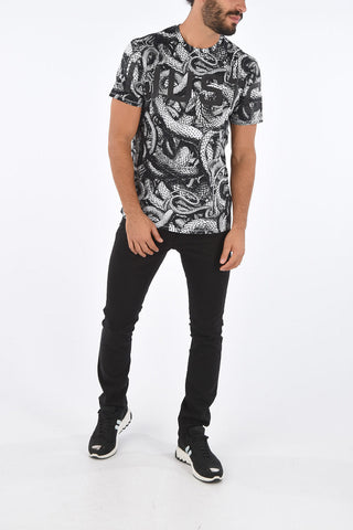 Snake Printed T-Shirt 