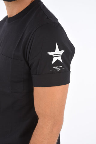 SPORT STAR Patch Pochet Crew-Neck T-Shirt