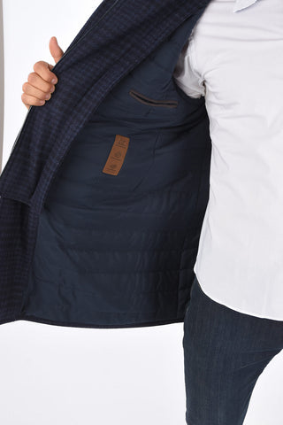 ID Vichy Virgin Wool OUTDOOR Padded Coat