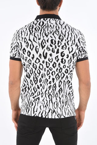 Animal Printed Polo Shirt