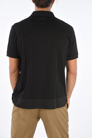 Jersey Embroidered Logo Easy Fit Polo Collar T-Shirt