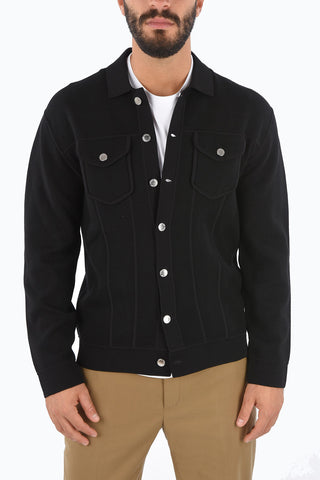Bomber Skinny Fit in Maglia 