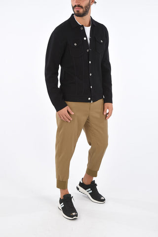 Bomber Skinny Fit in Maglia 