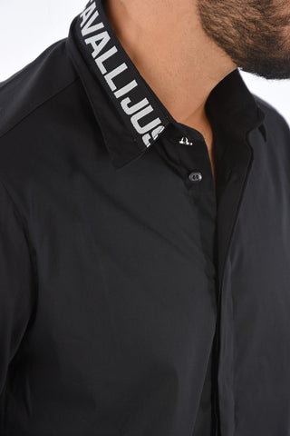 Spread Shirt with Jewel Botton