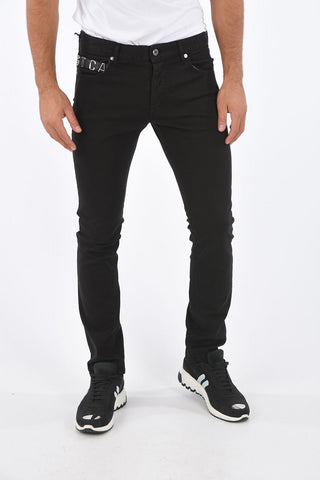 Regular Fit Jeans with Jewel Application 17cm