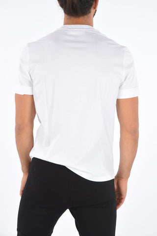 Logo Embroidered Slim Fit T-Shirt