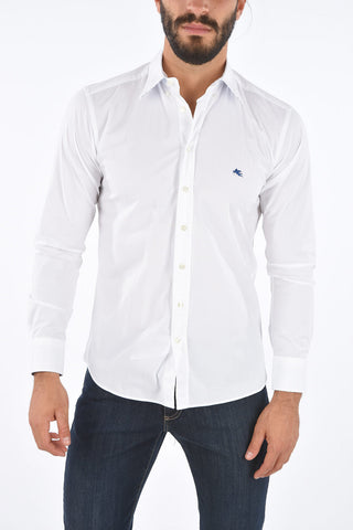 Camicia Button-Down in cotone Stretch