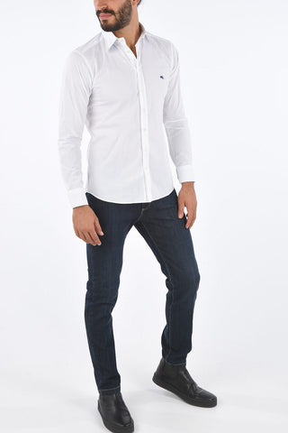 Camicia Button-Down in cotone Stretch