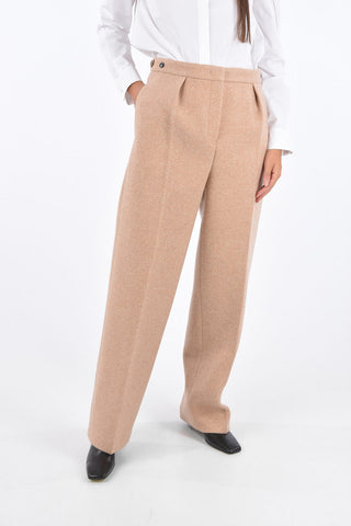 Jetted Pocket Single Pleated LIENN Palazzo Pants