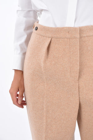 Jetted Pocket Single Pleated LIENN Palazzo Pants