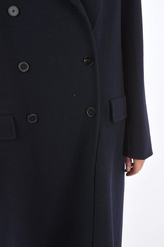 Wool and Cashmere LUCIEN Double Breasted Coat