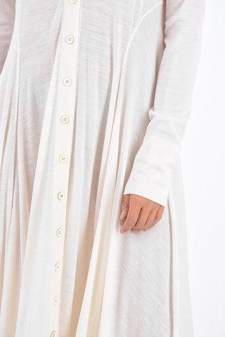 Stretchy Wool Shirt Dress