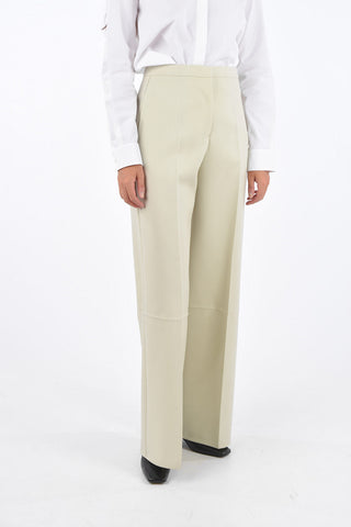 Pantaloni Wide LEONE in Twill