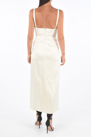 Satin LATIKA Bodycon Dress