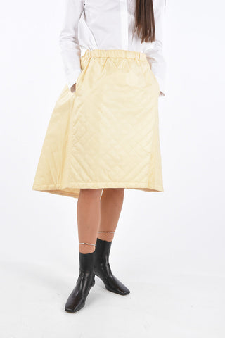 Quilted Drawstring LARS QT 2 Pocket Skirt