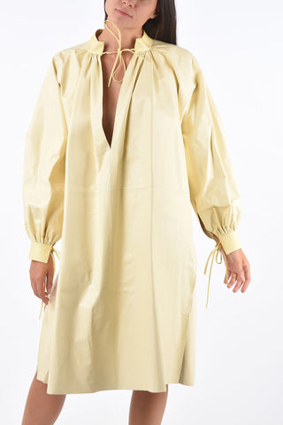 Leather LUAN Shift Dress