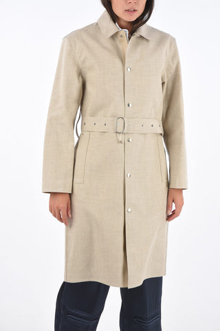 MACKINTOSH Belted Snap Button Trench