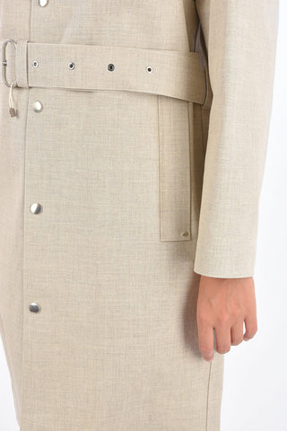 MACKINTOSH Belted Snap Button Trench