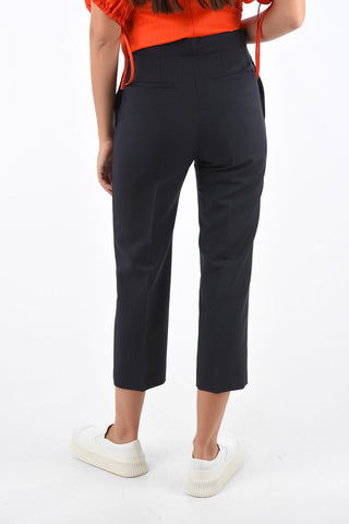 Pantaloni Cropped LANG Vita Alta