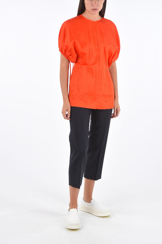 Pantaloni Cropped LANG Vita Alta