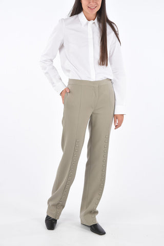 Pantaloni Palazzo LUNA con Spacchi Laterali