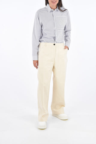 Cotton LACHLAN WIde Leg Pants