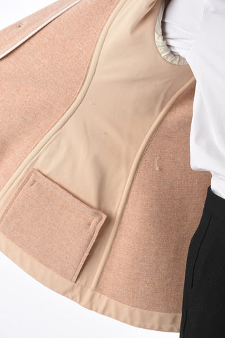 Shetland Wool LERNER Side Closure Jacket