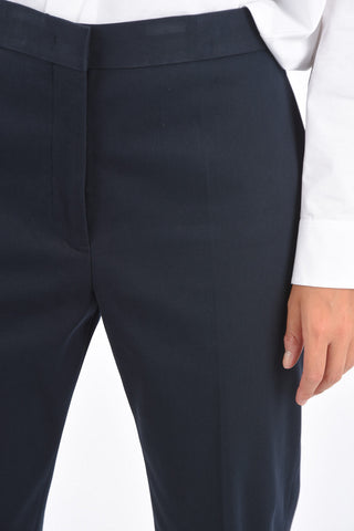 Pantaloni Crop LANG in Twill di Cotone
