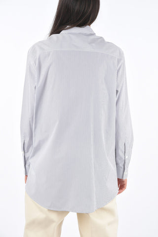 Striped Shirt LUCIA with Embroideries