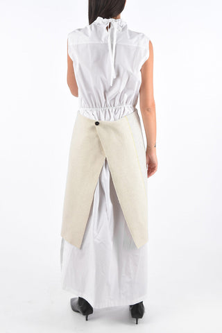 Vestito Chemisier LYRIC con Applicazione Removibile in Lana