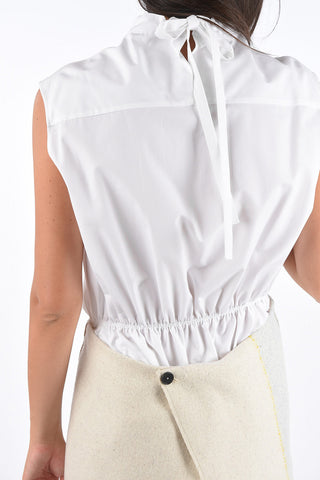 Vestito Chemisier LYRIC con Applicazione Removibile in Lana