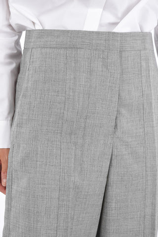 Pantaloni Palazzo LARGO in Lana e Seta