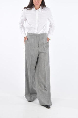 Pantaloni Palazzo LARGO in Lana e Seta