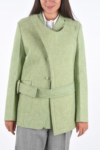 Unstructured Coat LOPEZ with Belt
