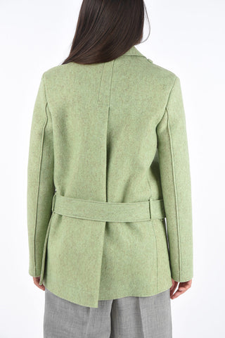 Unstructured Coat LOPEZ with Belt