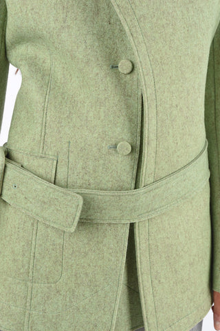 Unstructured Coat LOPEZ with Belt