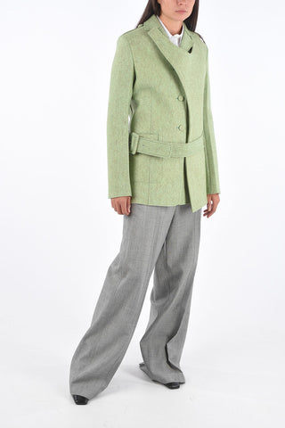 Unstructured Coat LOPEZ with Belt