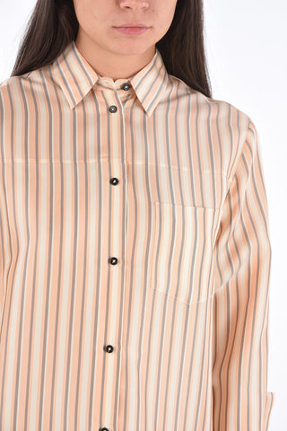 Jetted Pocket Long Sleeve LANCE Shirt-Dress